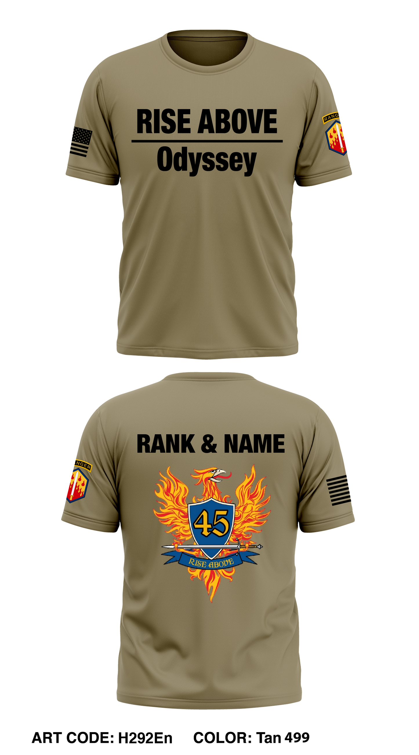 45th Hazard Response Company Core Men's SS Performance Tee - H292En