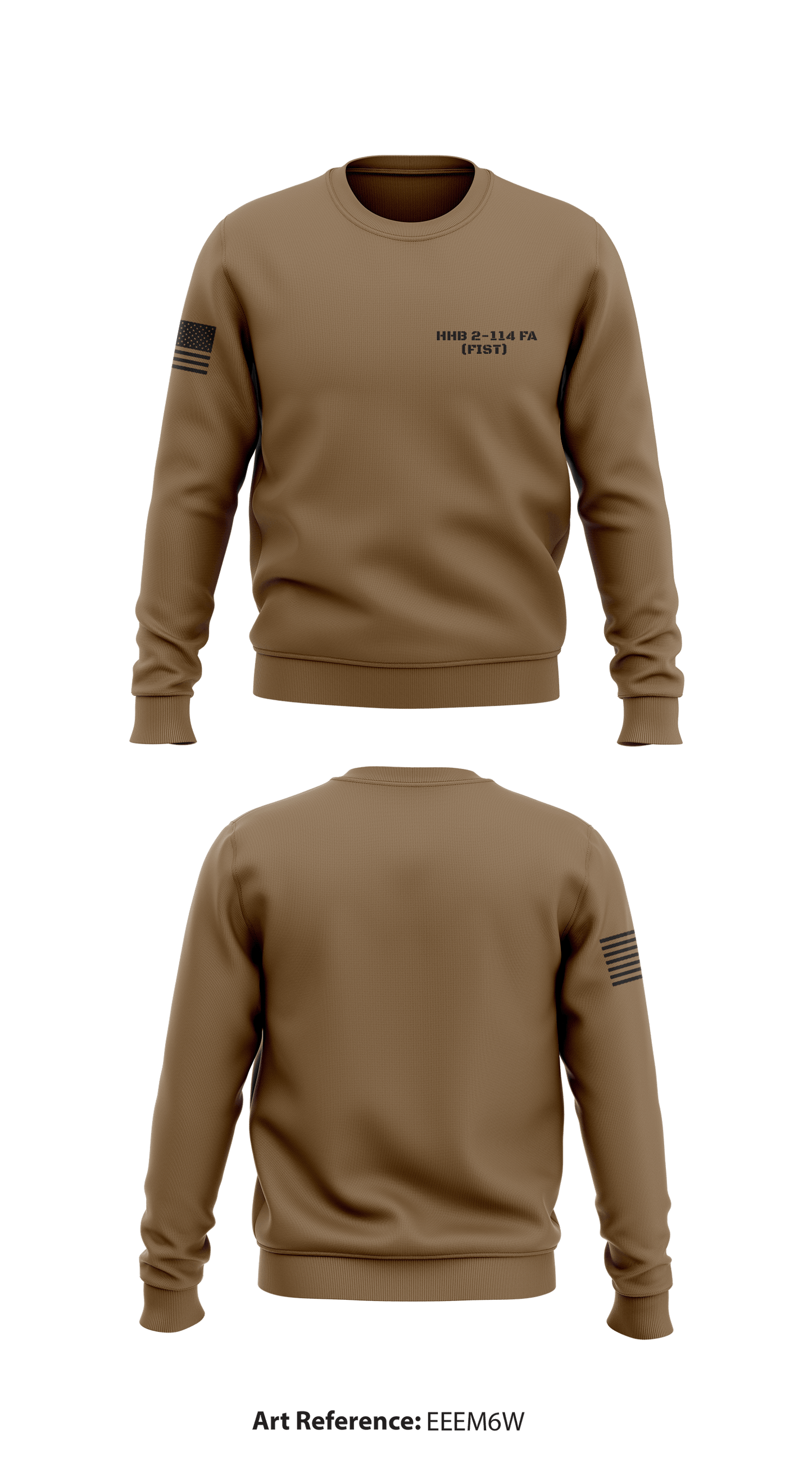 HHB 2-114 FA (FIST) Store 1 Core Men's Crewneck Performance Sweatshirt - eEEM6W