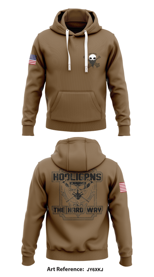 HHB 2nd Battalion 8th Field Artillery Regiment Core Men's Hooded Performance Sweatshirt - jy6XKJ