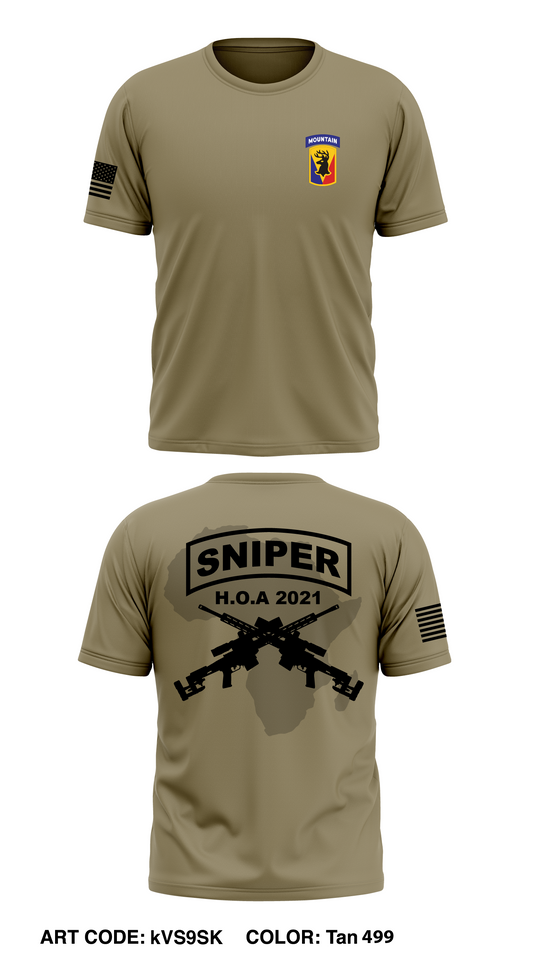 HHC 1-102ND INF BN 86 BCTL Store 1 Core Men's SS Performance Tee - kVS9SK