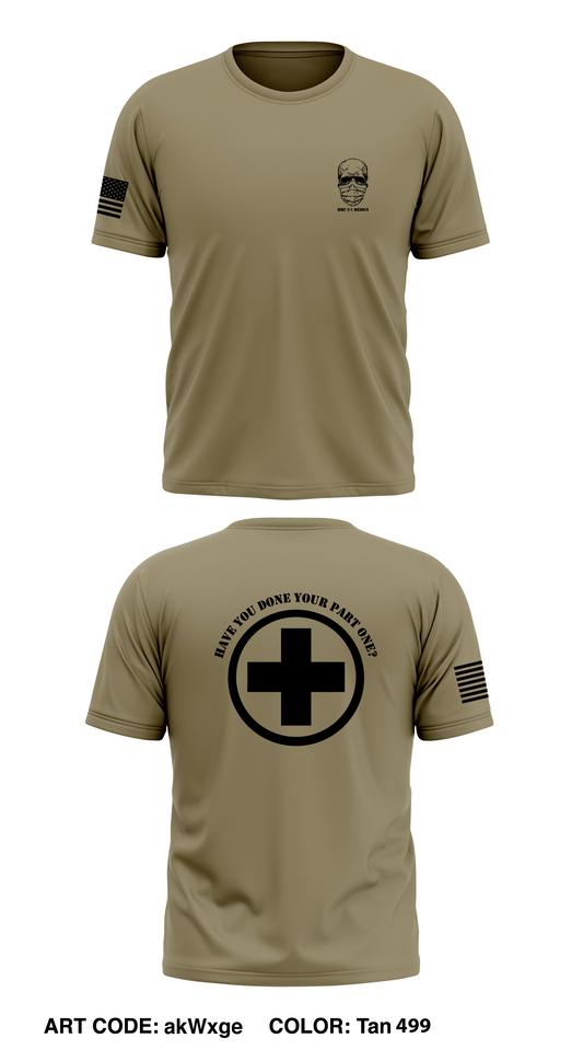 HHC 2-1 Medics Store 1 Core Men's SS Performance Tee - akWxge