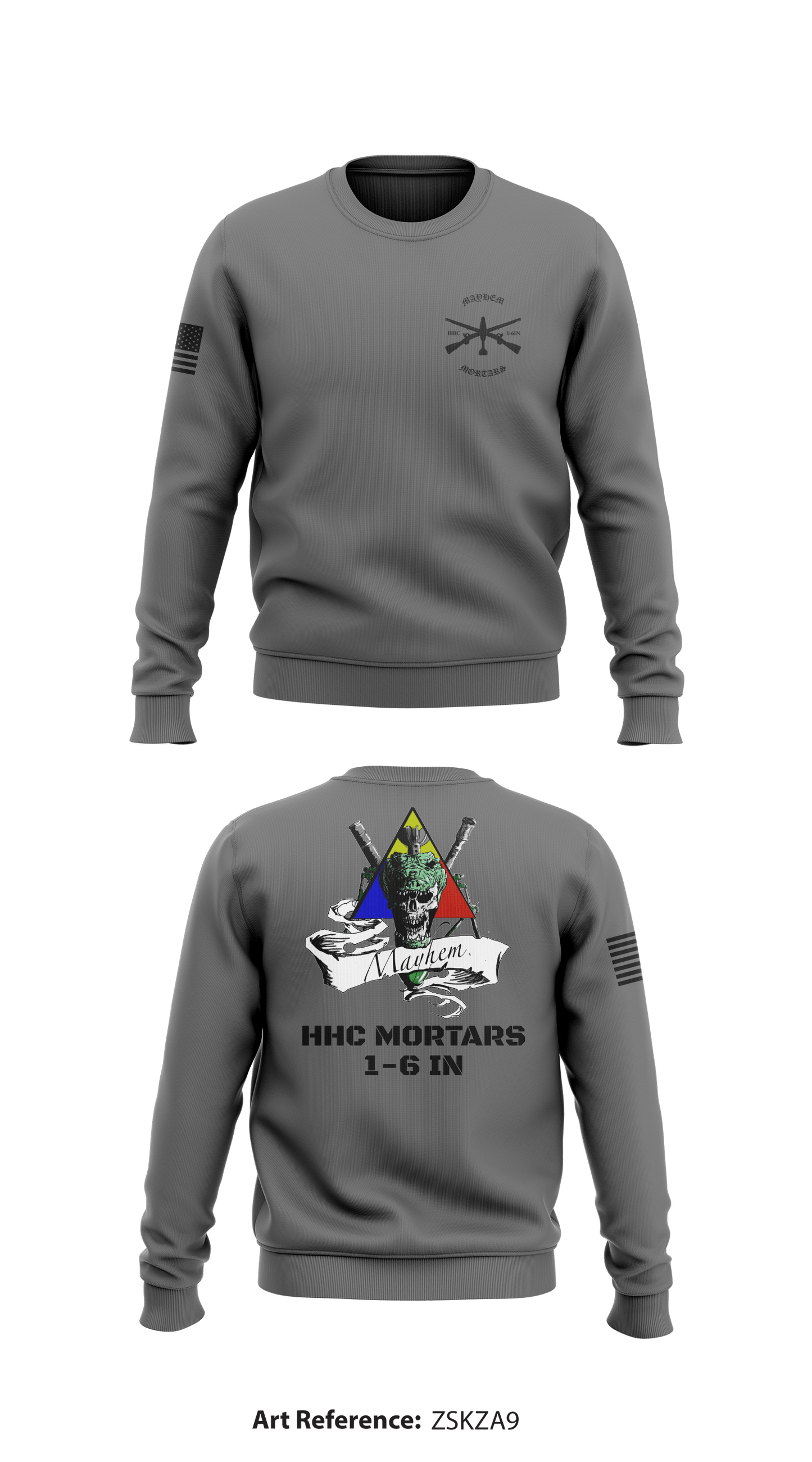 HHC MORTARS 1-6IN Store 1 Core Men's Crewneck Performance Sweatshirt - zskza9