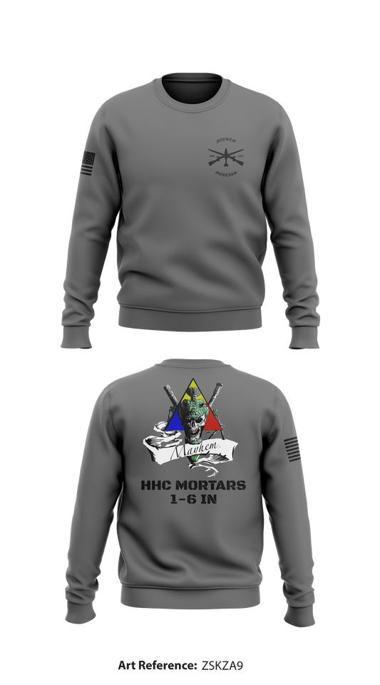 HHC MORTARS 1-6IN Store 1 Core Men's Crewneck Performance Sweatshirt - zskza9