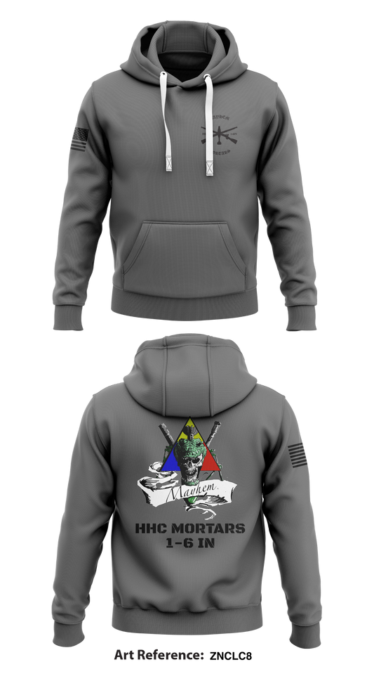 HHC MORTARS 1-6IN Store 1  Core Men's Hooded Performance Sweatshirt - znCLC8