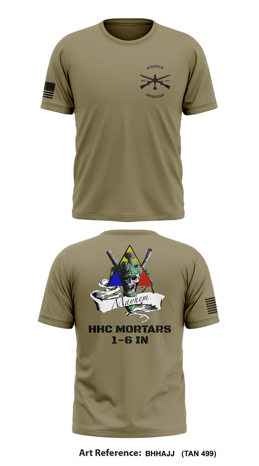 HHC MORTARS 1-6IN Store 1 Core Men's SS Performance Tee - bHhAJJ