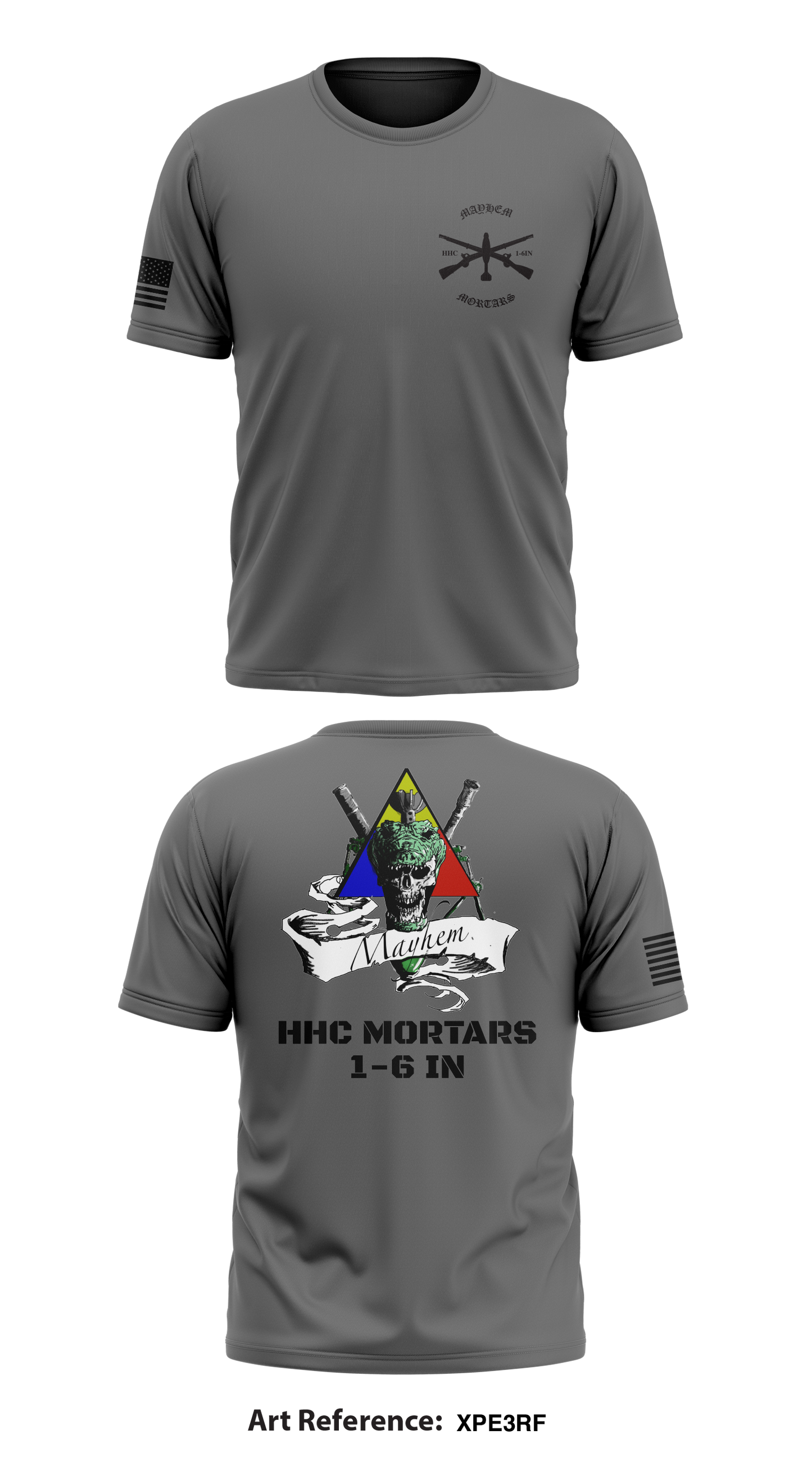 HHC MORTARS 1-6IN Store 1 Core Men's SS Performance Tee - xPE3Rf