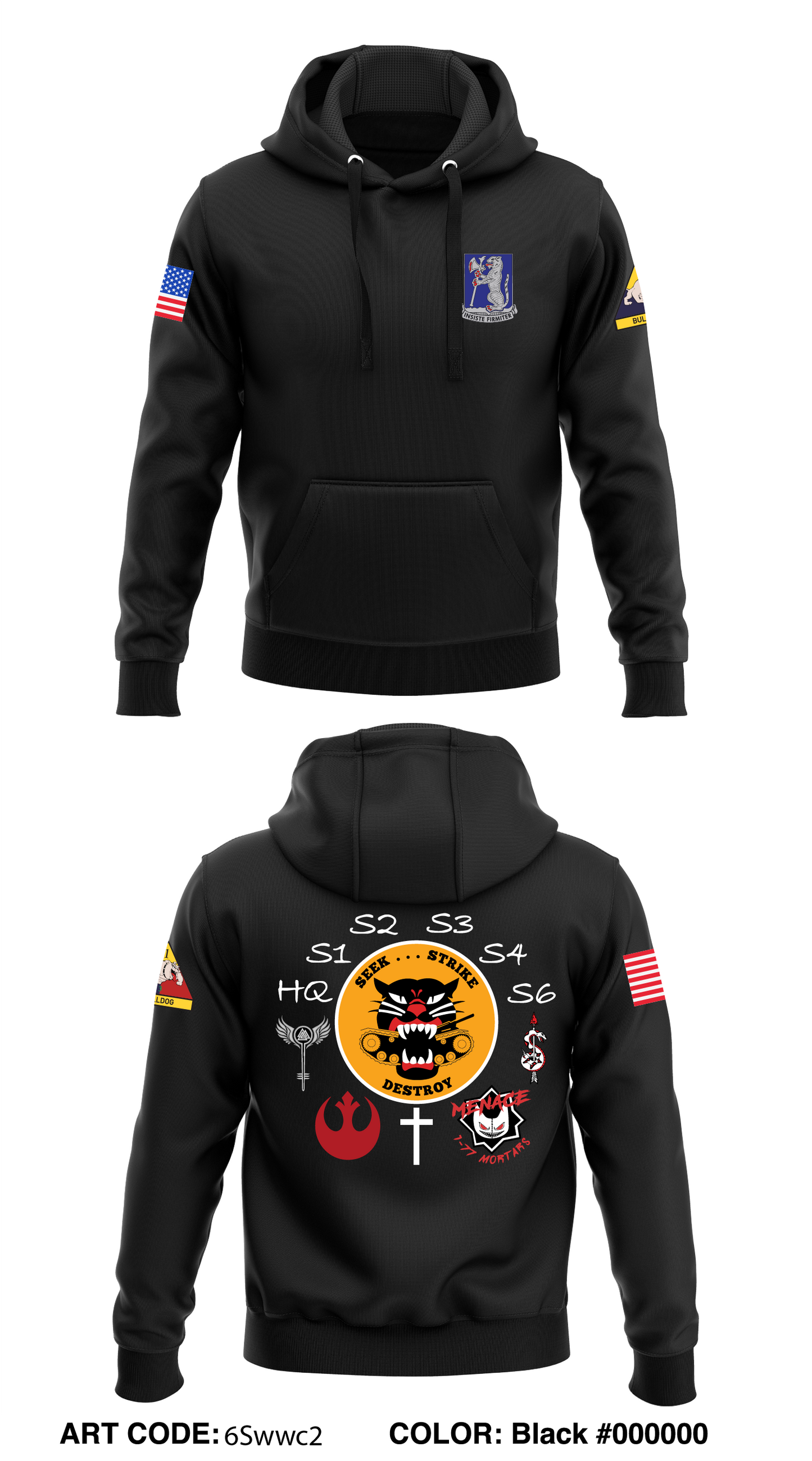 HHC, 1-77 AR  Core Men's Hooded Performance Sweatshirt - 6Swwc2