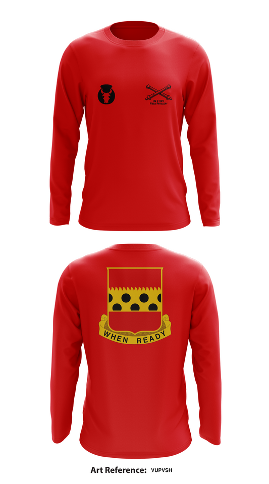 HQ 1-194 Field Artillery Store 1  Core Men's LS Performance Tee - VUPvSh