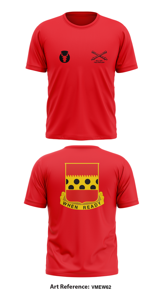HQ 1-194 Field Artillery Store 1 Core Men's SS Performance Tee - C8sUwS