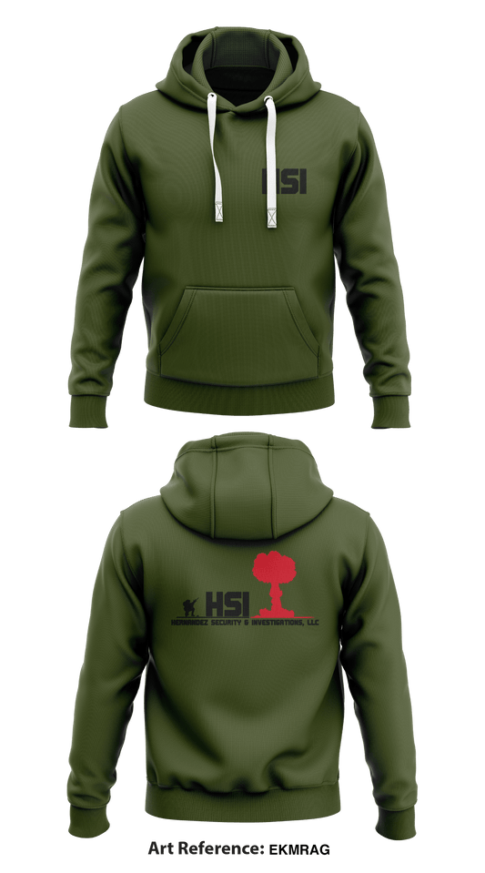 HSI Store 1  Core Men's Hooded Performance Sweatshirt - EkmraG