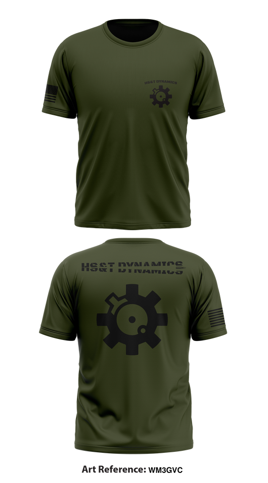 HS&T DYNAMICS Store 1 Core Men's SS Performance Tee - wM3gVc