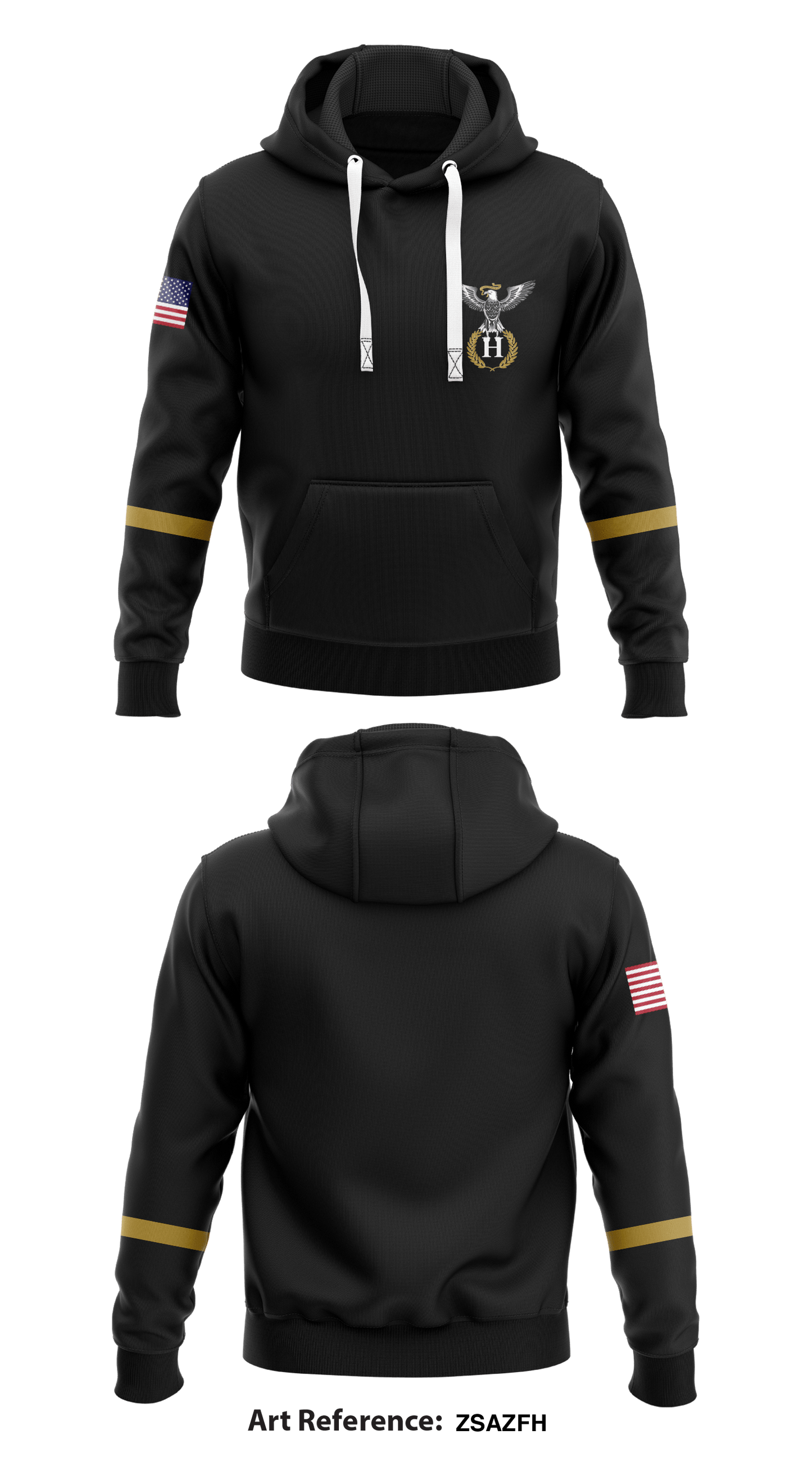 HUMPHREYS NATIONAL SECURITY COMPANY LLC Store 1  Core Men's Hooded Performance Sweatshirt - ZsAzfH