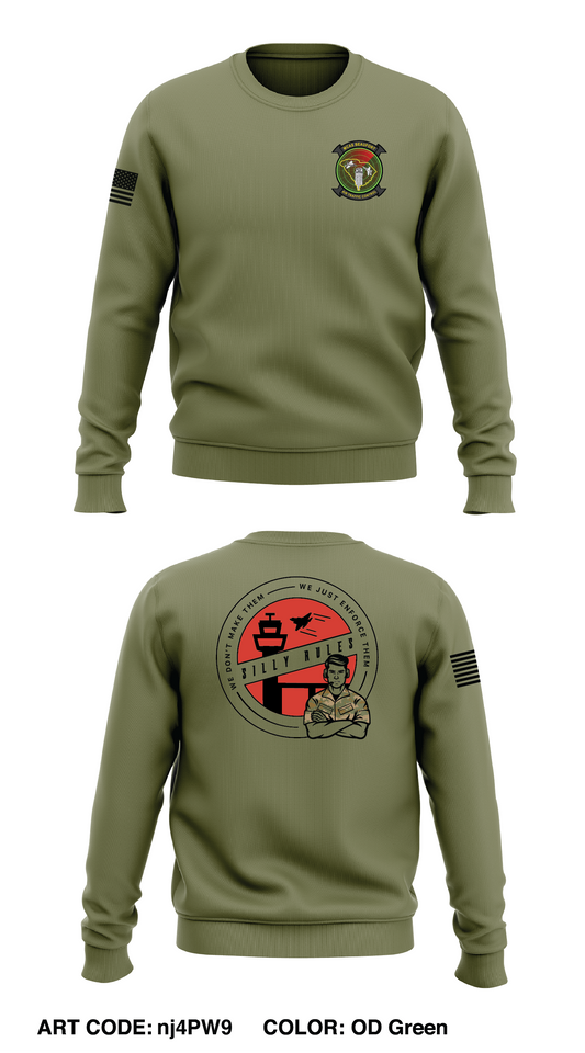 H&HS, S3AT Store 1 Core Men's Crewneck Performance Sweatshirt - f7tvbZ