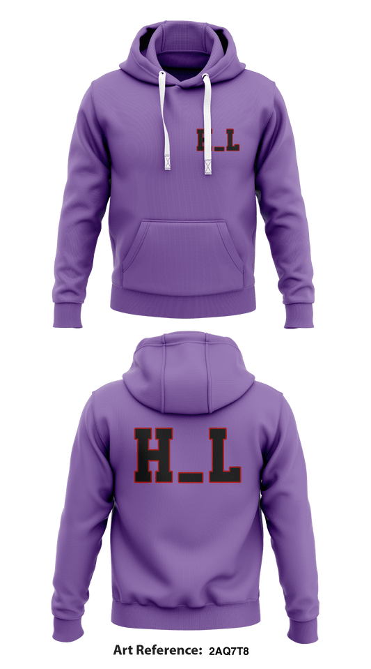 H_L Store 1  Core Men's Hooded Performance Sweatshirt - 2Aq7T8