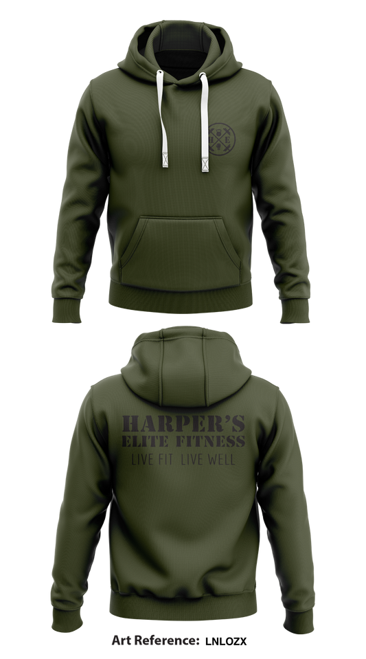 Harpers Elite Fitness Store 1  Core Men's Hooded Performance Sweatshirt - LnlozX