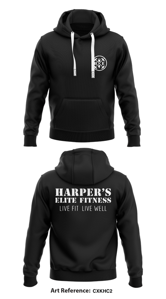 Harpers Elite Fitness Store 1  Core Men's Hooded Performance Sweatshirt - cxkHC2