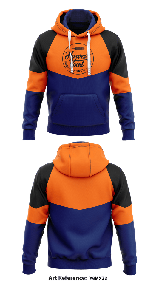 Harvest point  Core Men's Hooded Performance Sweatshirt - y6MxZ3