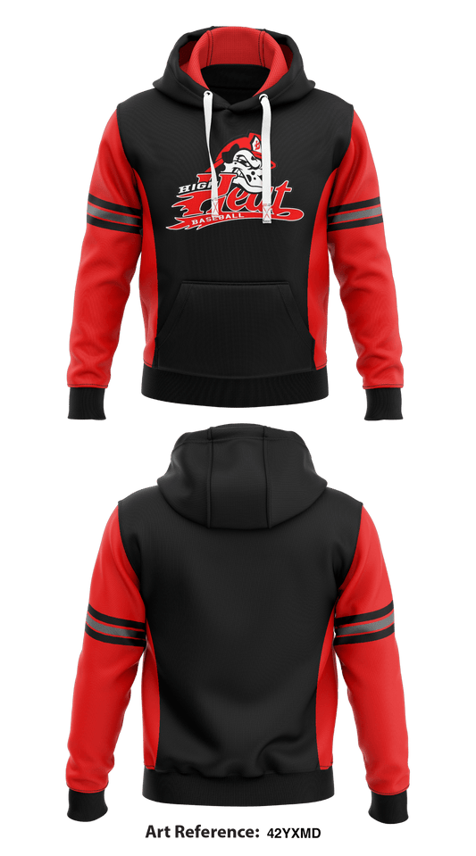 Henderson High Heat  Core Men's Hooded Performance Sweatshirt - 42YxMD