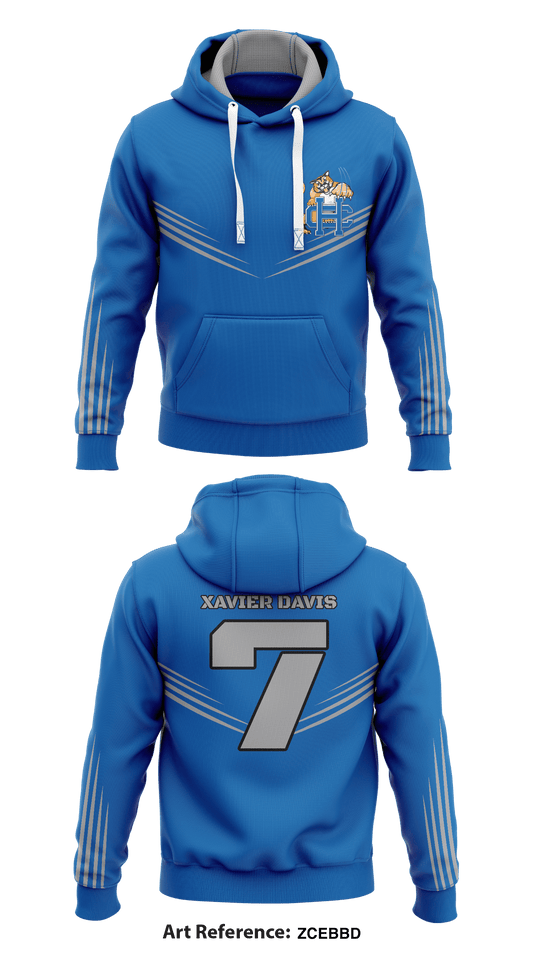 Hillcrest Christian  Core Men's Hooded Performance Sweatshirt - ZCEbBD