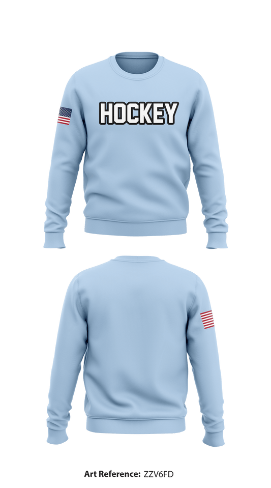 Hockey Store 1 Core Men's Crewneck Performance Sweatshirt - zzV6Fd