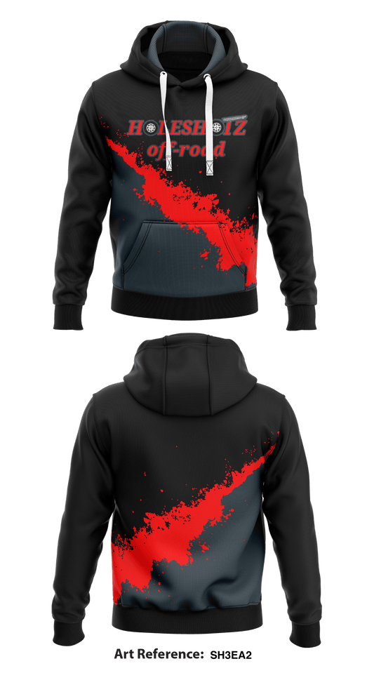 Holeshotz Offroad  Core Men's Hooded Performance Sweatshirt - SH3ea2