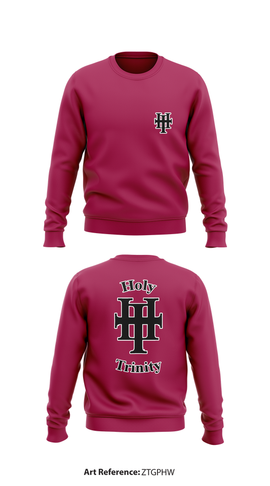 Holy Trinity Store 3 Core Men's Crewneck Performance Sweatshirt - ZtGphw