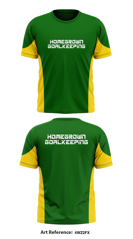 Homegrown Goalkeeping Store 1 Core Men's SS Performance Tee - 4WZ2fx