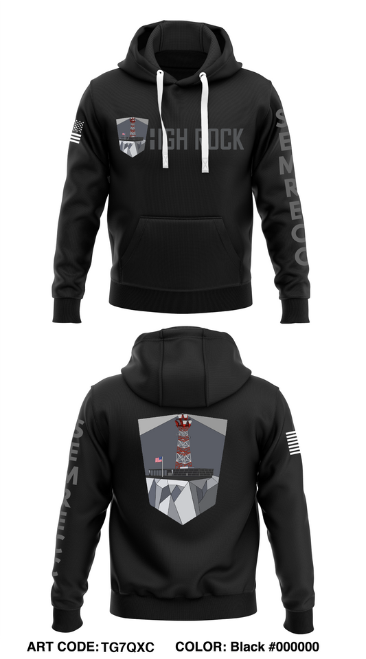 SEMRECC  Core Men's Hooded Performance Sweatshirt - TG7QXC