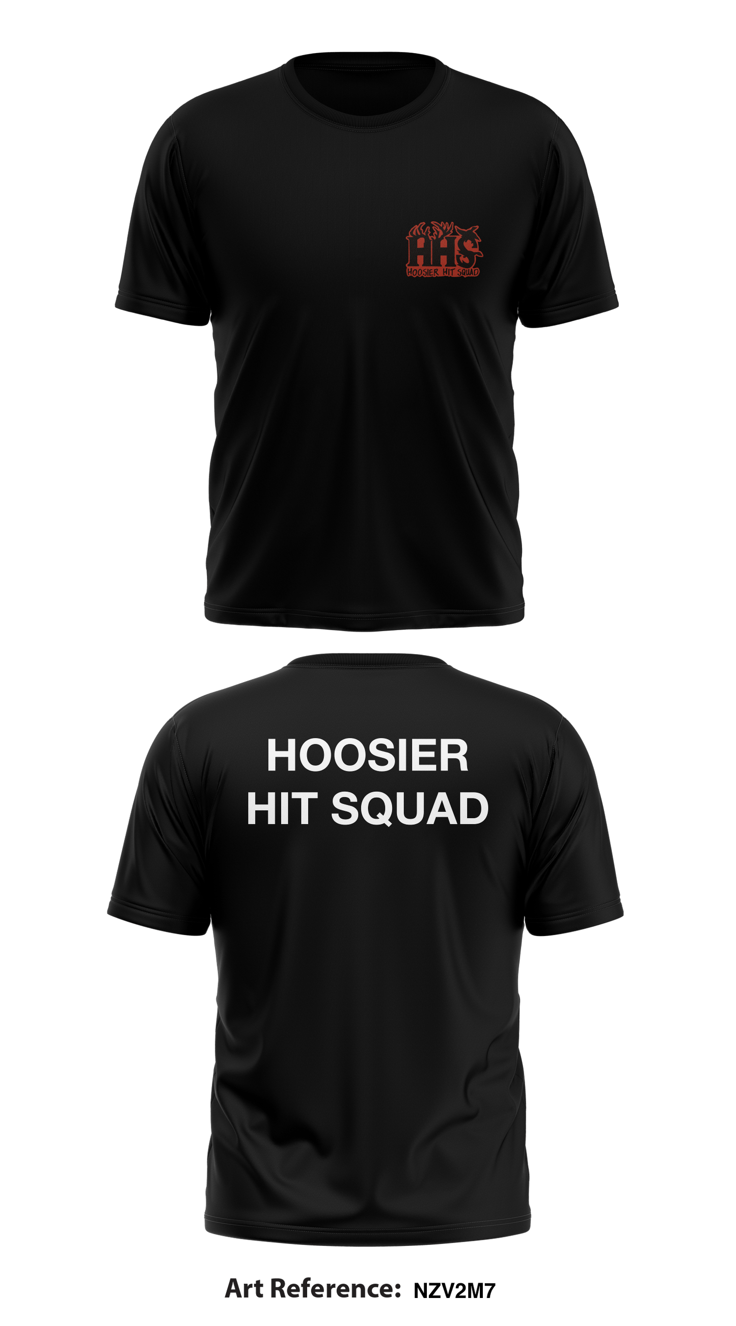Hoosier_Hit_Squad Store 1 Core Men's SS Performance Tee - NzV2m7
