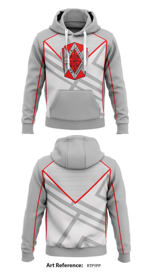 Hounds Basketball  Core Men's Hooded Performance Sweatshirt - rtPypp
