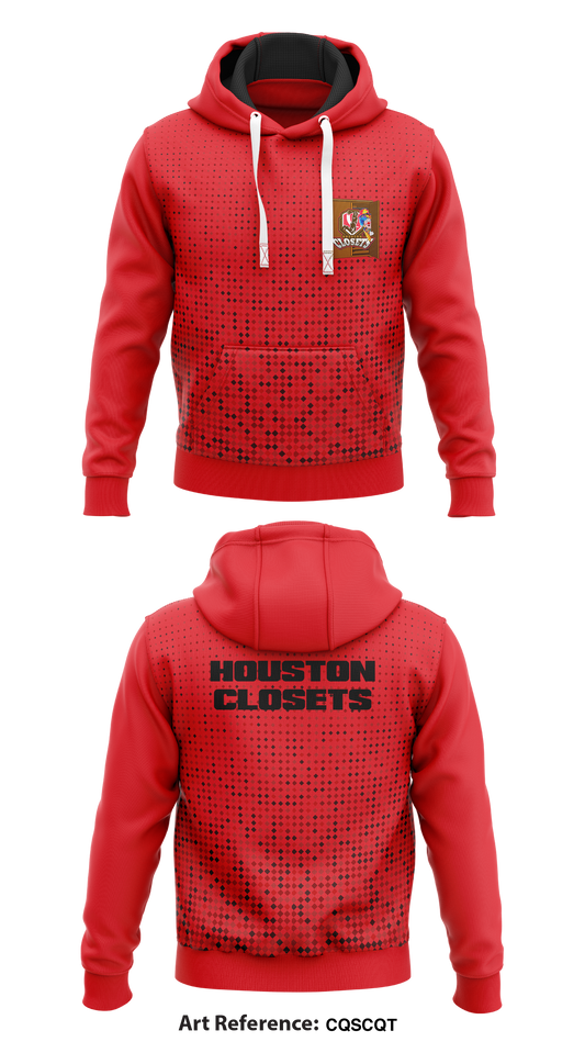 Houston Closets Store 1  Core Men's Hooded Performance Sweatshirt - CQscQt