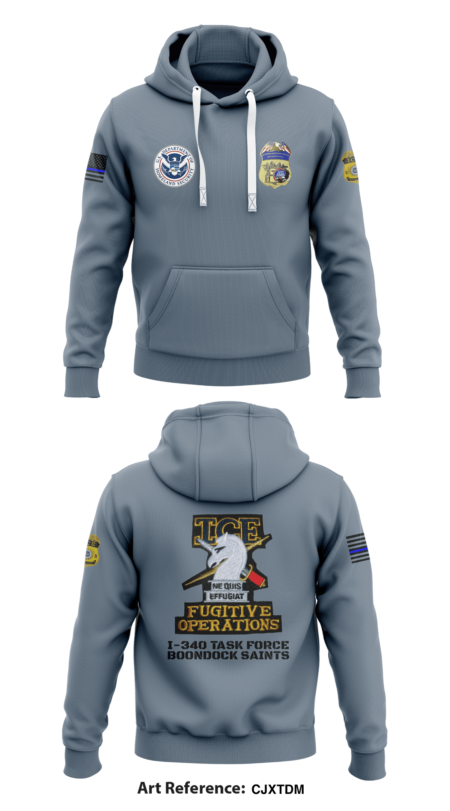 I 34 Task Force Boondock Saints Store 1 Core Men s Hooded