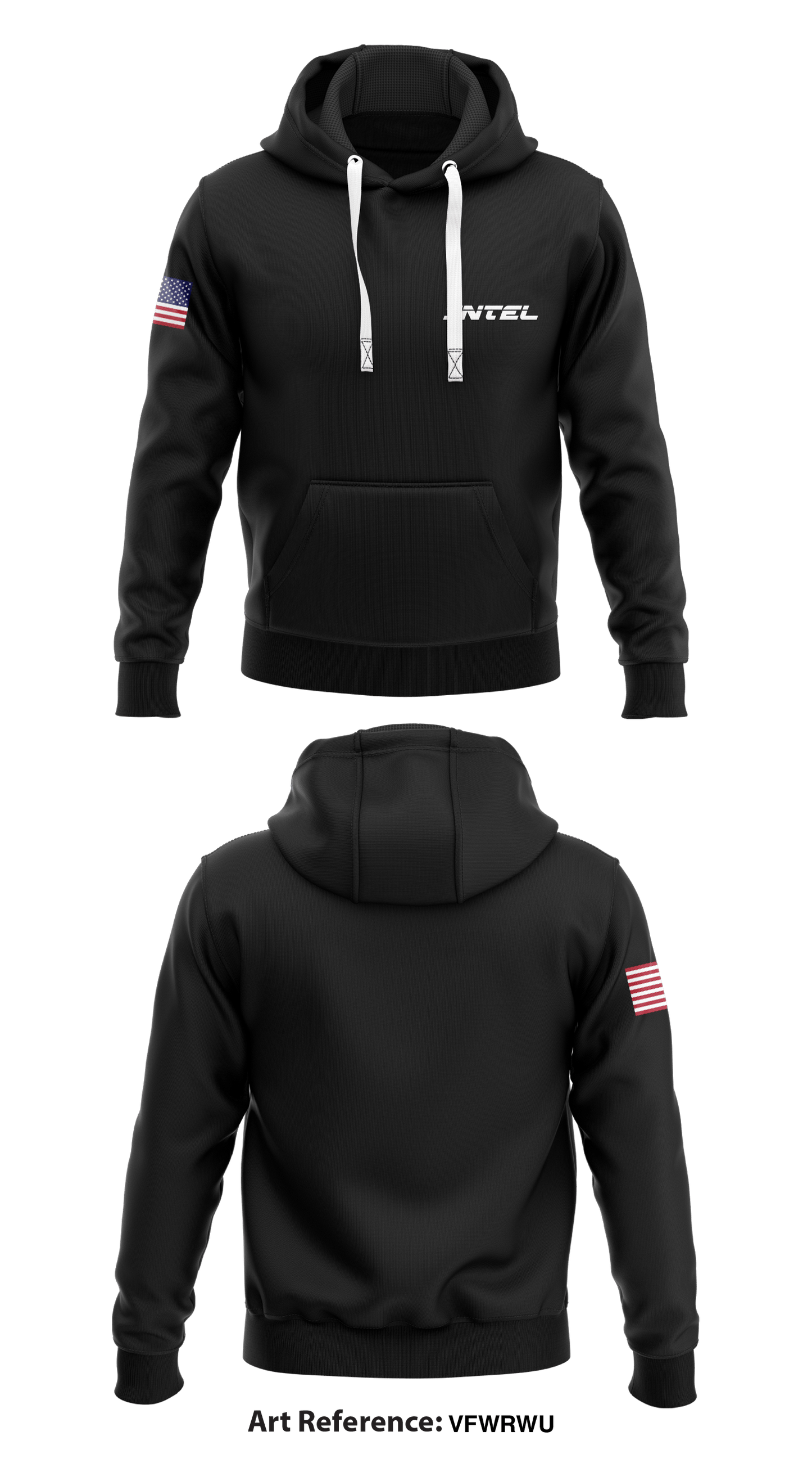INTEL Store 1  Core Men's Hooded Performance Sweatshirt - vFWRWU