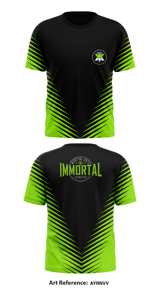 Immortal martial arts Store 1 Core Men's SS Performance Tee - AyrnVv
