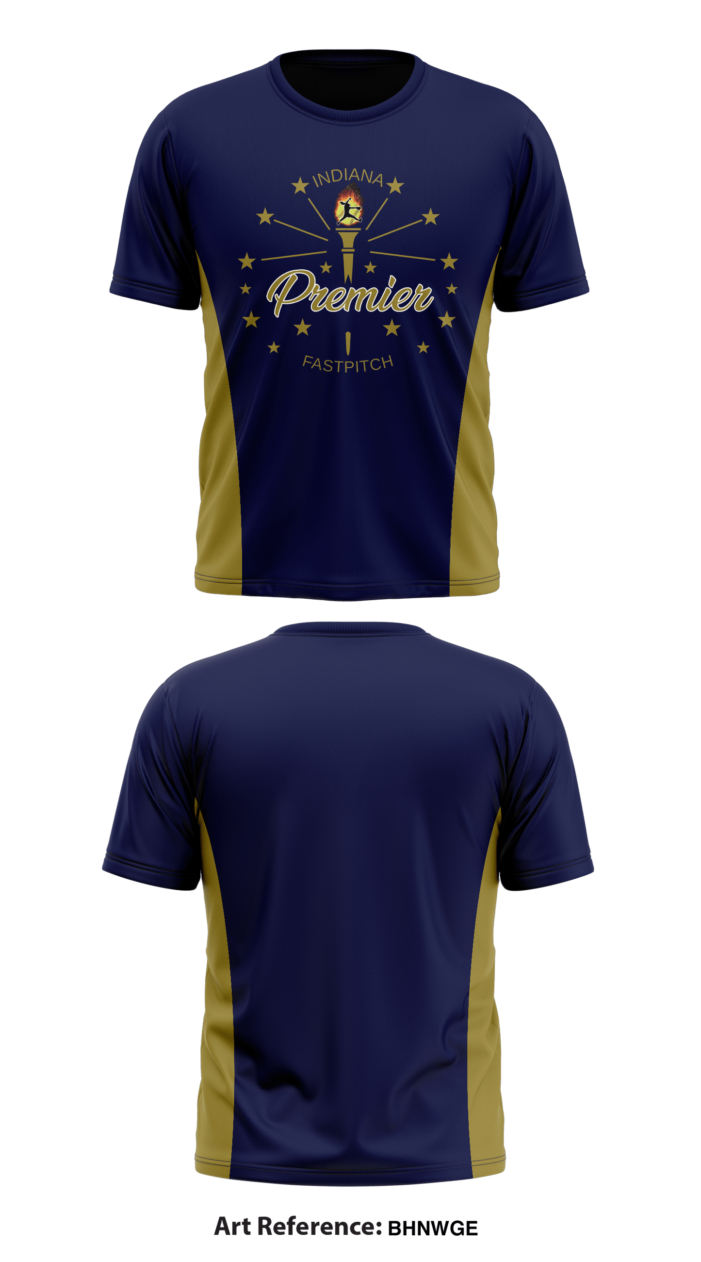 IndianaPremier Fastpitch Store 1 Core Men's SS Performance Tee - BHnwge