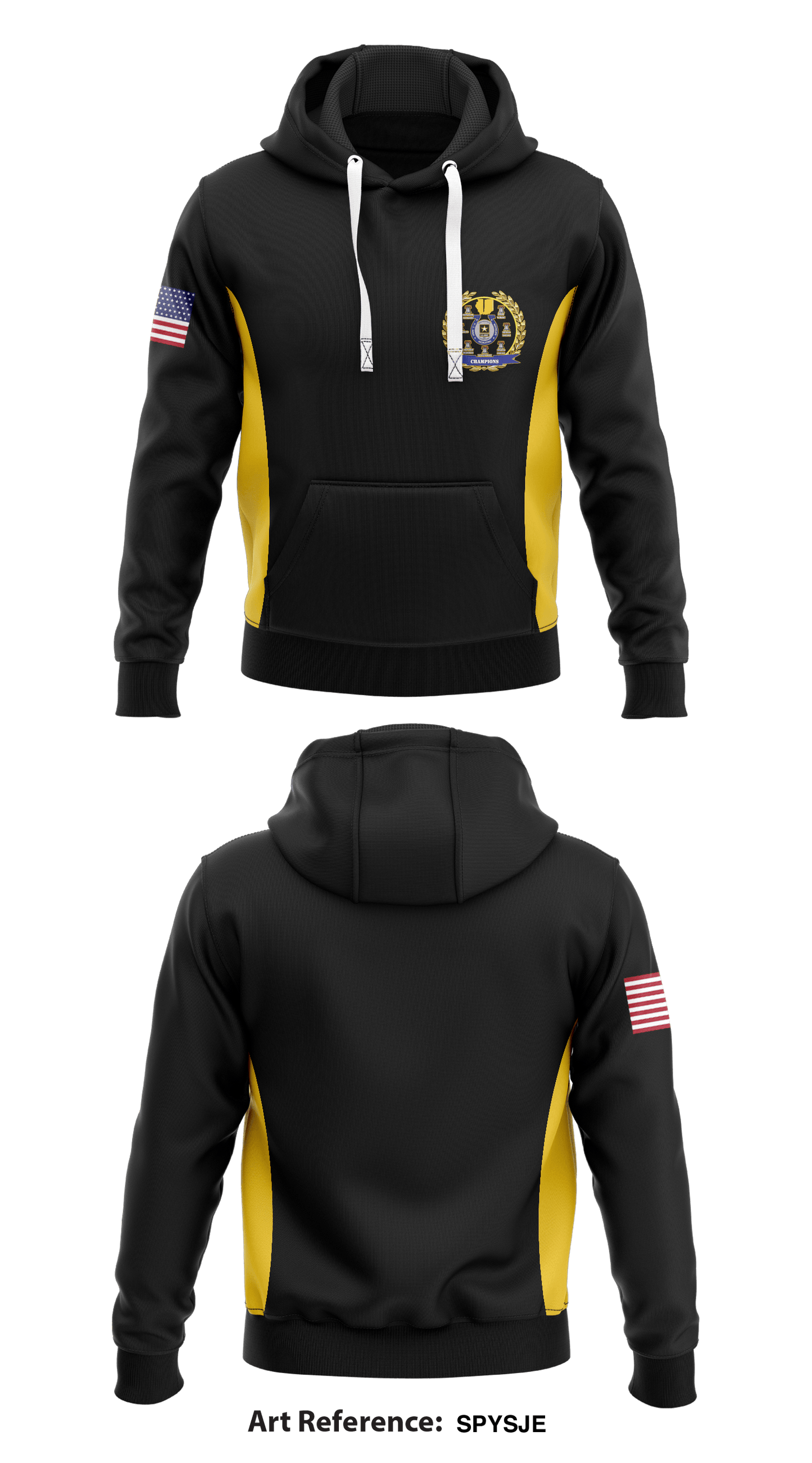 Indianapolis Army Recruiting Battalion  Core Men's Hooded Performance Sweatshirt - spYsJe