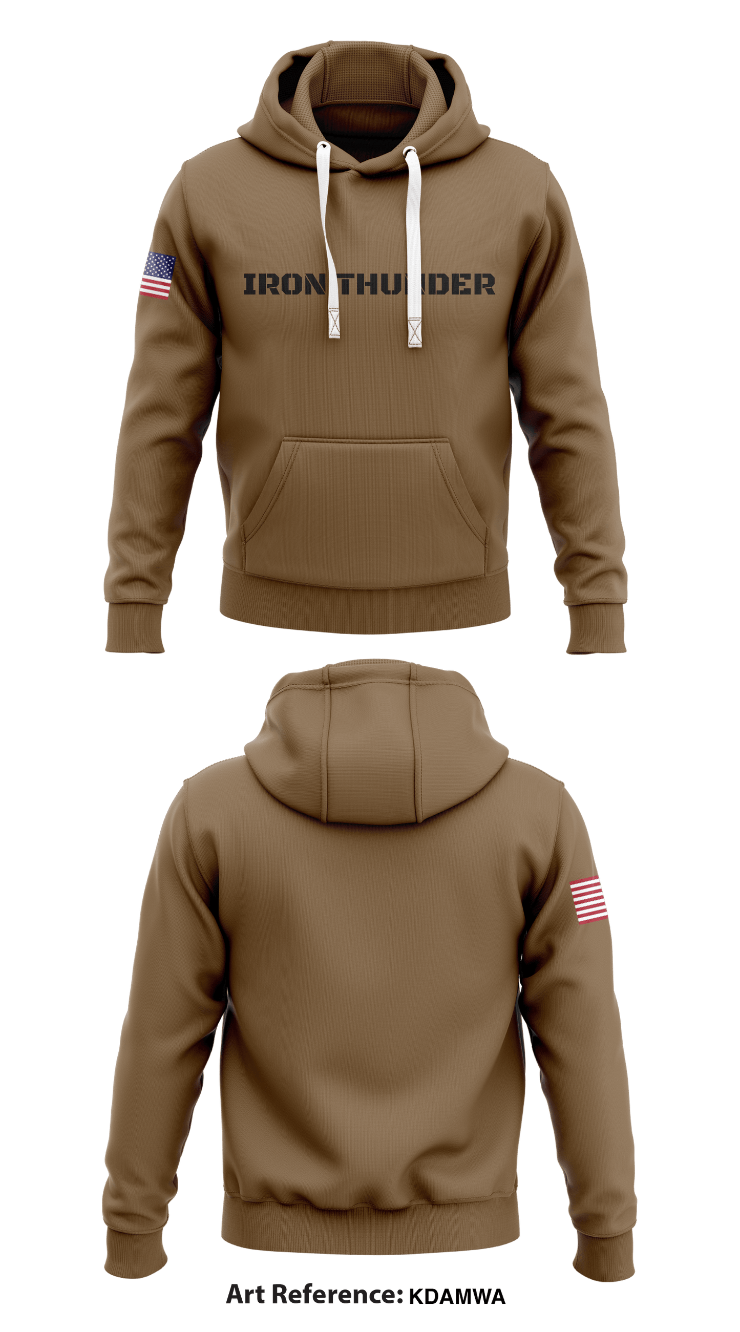 Iron Thunder Store 1  Core Men's Hooded Performance Sweatshirt - kdamwA