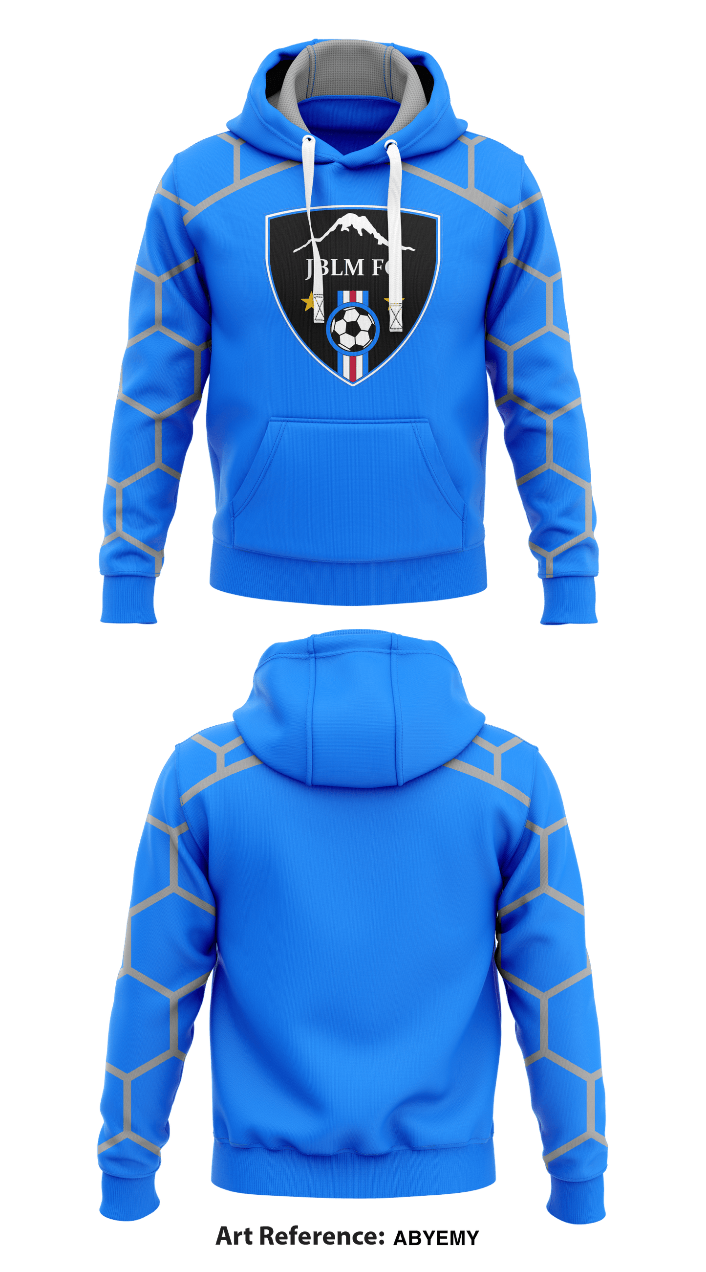 JBLM FC Store 1  Core Men's Hooded Performance Sweatshirt - AbYeMY
