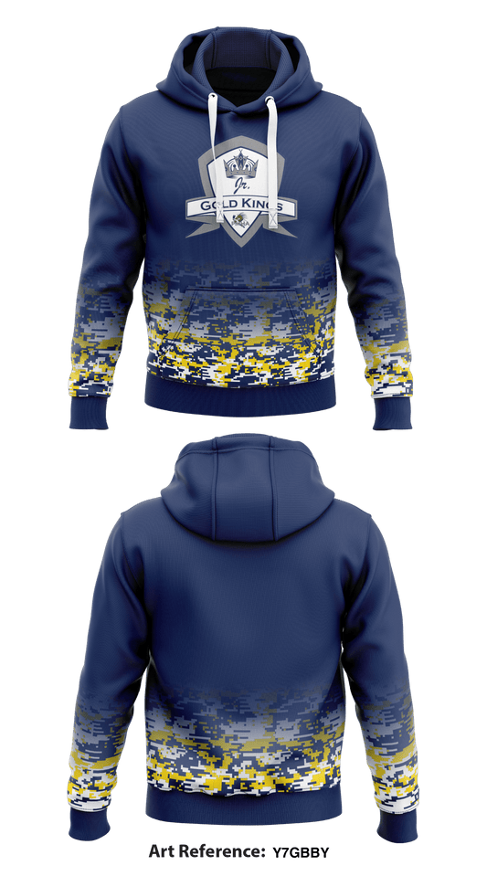 Jr gold kings  Store 2  Core Men's Hooded Performance Sweatshirt - y7GbBY
