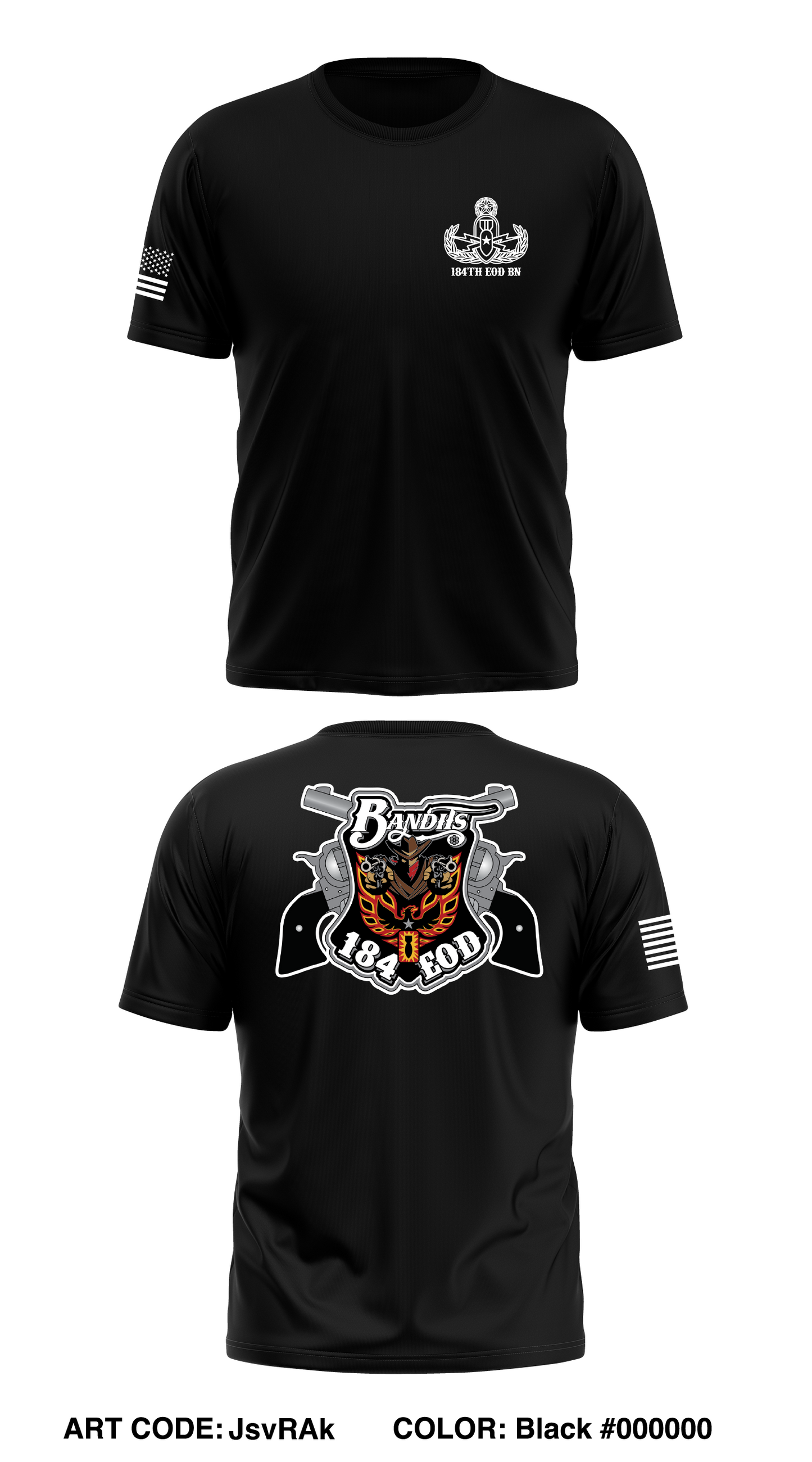184th EOD BN Store 1 Core Men's SS Performance Tee - JsvRAk