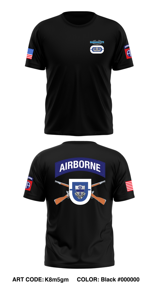 1st Battalion, 325th Airborne Infantry Regiment Core Men's SS Performance Tee - K8m5gm