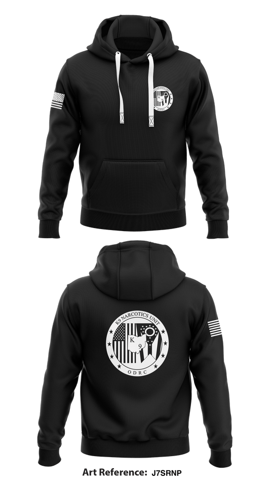 K9 Narcotics Unit Store 1  Core Men's Hooded Performance Sweatshirt - J7SrnP