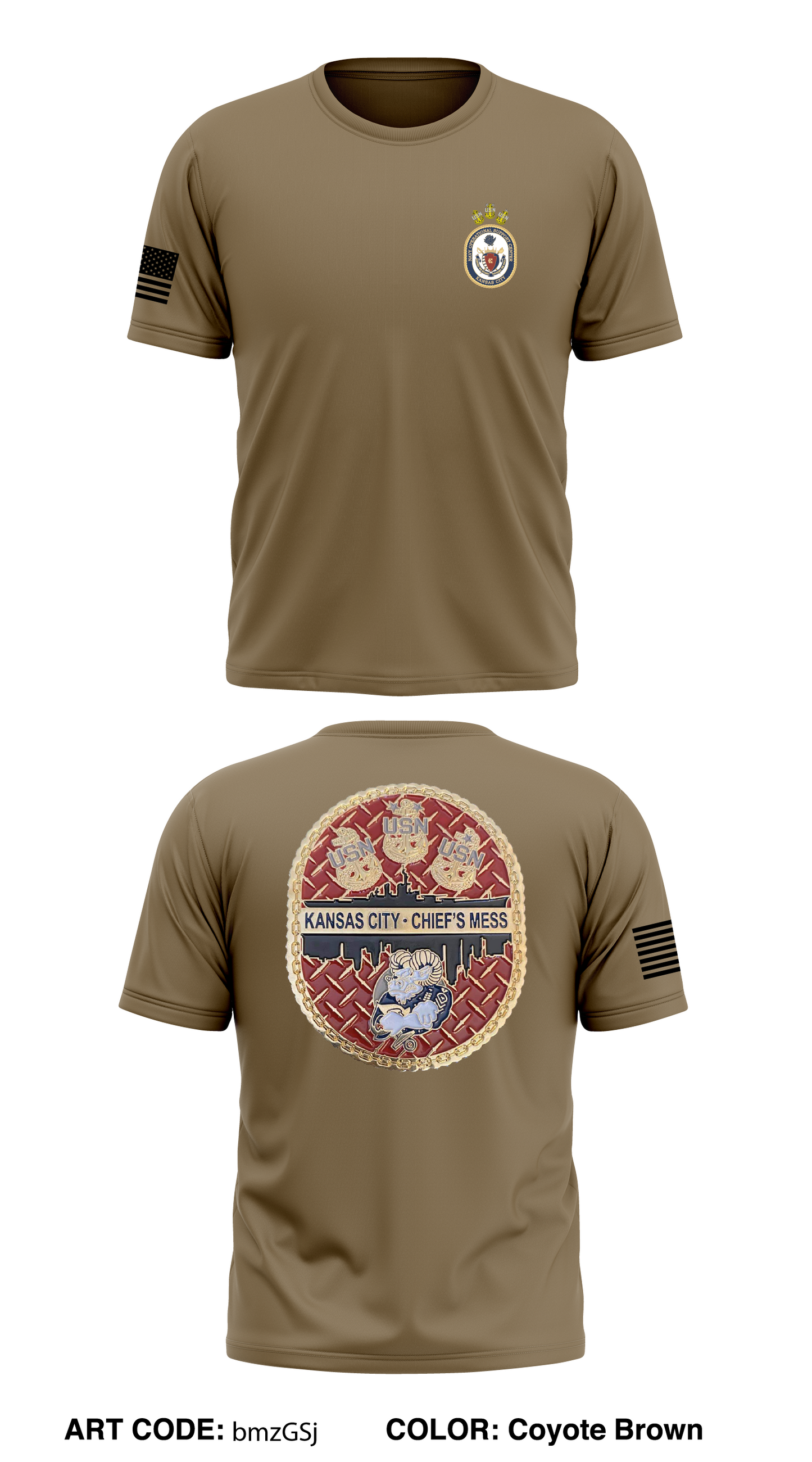 Kansas City Chief Association  Store 1 Core Men's SS Performance Tee - bmzGSj-COY