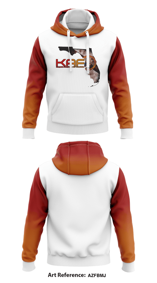 Kayak Anglers of Florida  Core Men's Hooded Performance Sweatshirt - AzFbmJ