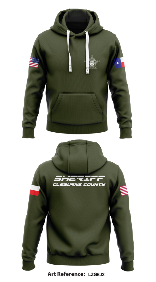 Kleberg county Sheirffs office  Store 1  Core Men's Hooded Performance Sweatshirt - LzG6j2