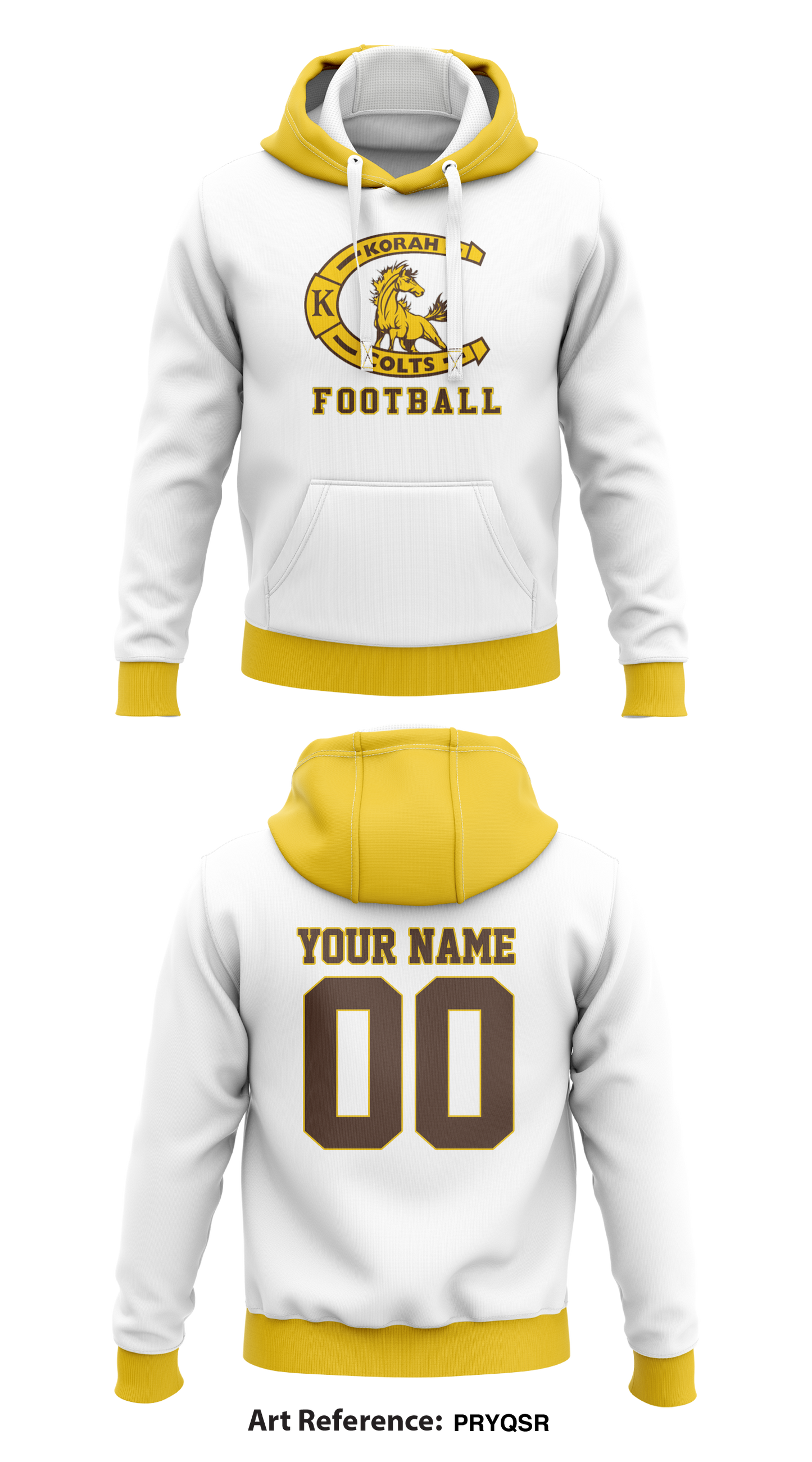 Korah collegiate  Store 1 Core Men's Hooded Performance Sweatshirt - prYqsR