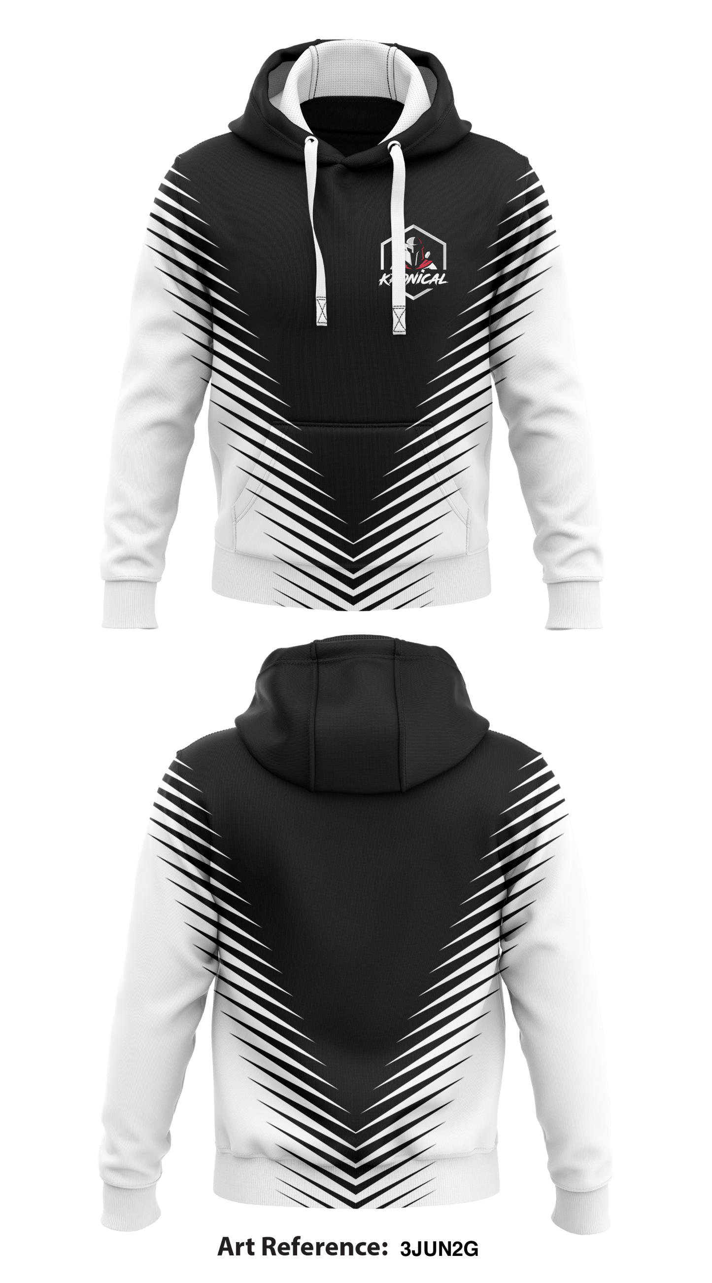 Kronical Store 1  Core Men's Hooded Performance Sweatshirt - 3jun2G