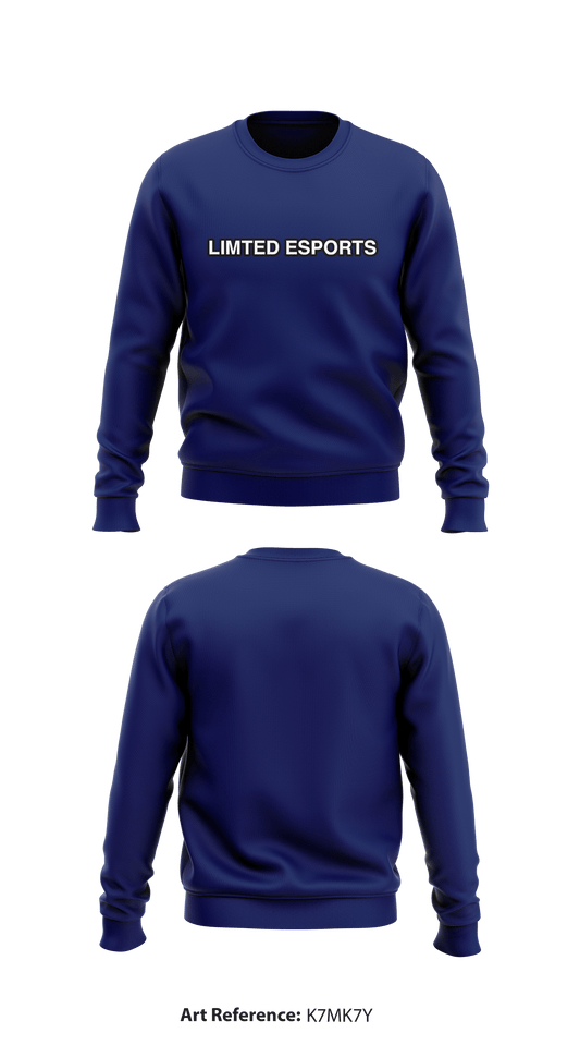 Limted Esports] Store 1 Core Men's Crewneck Performance Sweatshirt - K7mk7Y