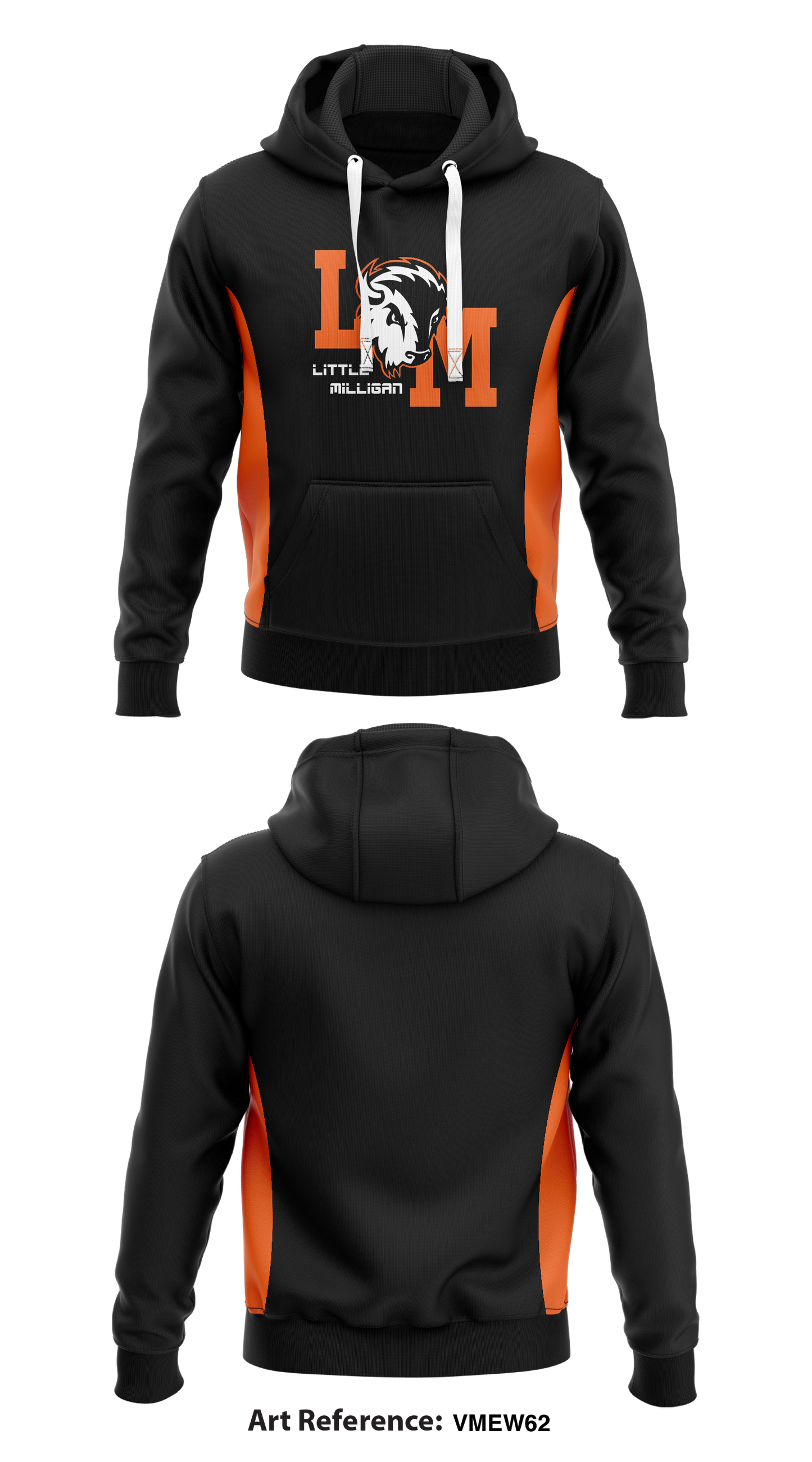 Little Milligan Buffaloes Store 1  Core Men's Hooded Performance Sweatshirt - ys6Bdj