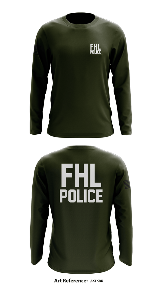 FHL Police Store 1 Core Men's LS Performance Tee - 43530823040